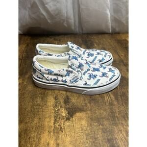 VANS X Disney 'Lilo and Stitch' Slip On Vans Youth Size 1Y Limited Edition